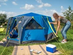 Coleman OctaGo Tent - Festival - 3-Persoons - Blauw/lime -Campingwinkel 1200x900 9