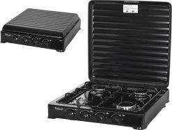 Zilan - Gas Kooktoestel 4 Pits - Campingkooktoestel - Gaskookplaat - Zwart -Campingwinkel 1200x909 2