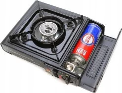 IBright Draagbare Camping Kooktoestel - Gasbrander - 1 Pits Gaspit - Elektrische Ontsteking - 2900 Watt - Met Koffer - Zwart -Campingwinkel 1200x911 2