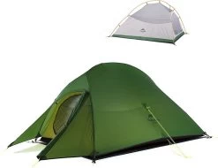 Cloud Up 3 Upgraded - Naturehike® - Tent 3 Persoons - Lichtgewicht Tent - Incl. Grondzeil - 20D 4000MM - Outdoor Kampeertent - Waterdicht - Hiking & Wandelen -Campingwinkel 1200x921