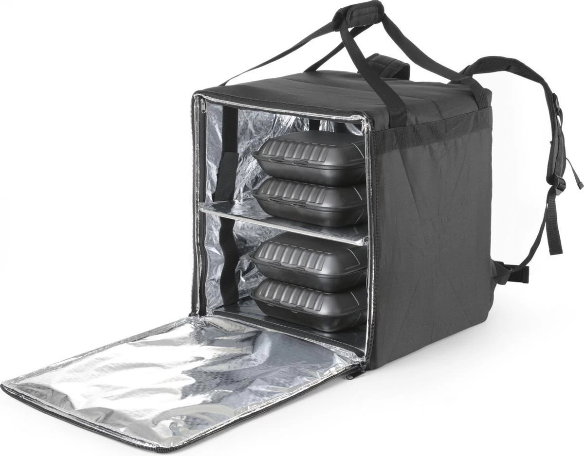 Hendi Pizza & Voedsel Bezorgrugtas Geïsoleerd - 41x41x(H)49cm 7 Hendi Pizza & Voedsel Bezorgrugtas Geïsoleerd - 41x41x(H)49cm - Afbeelding 7