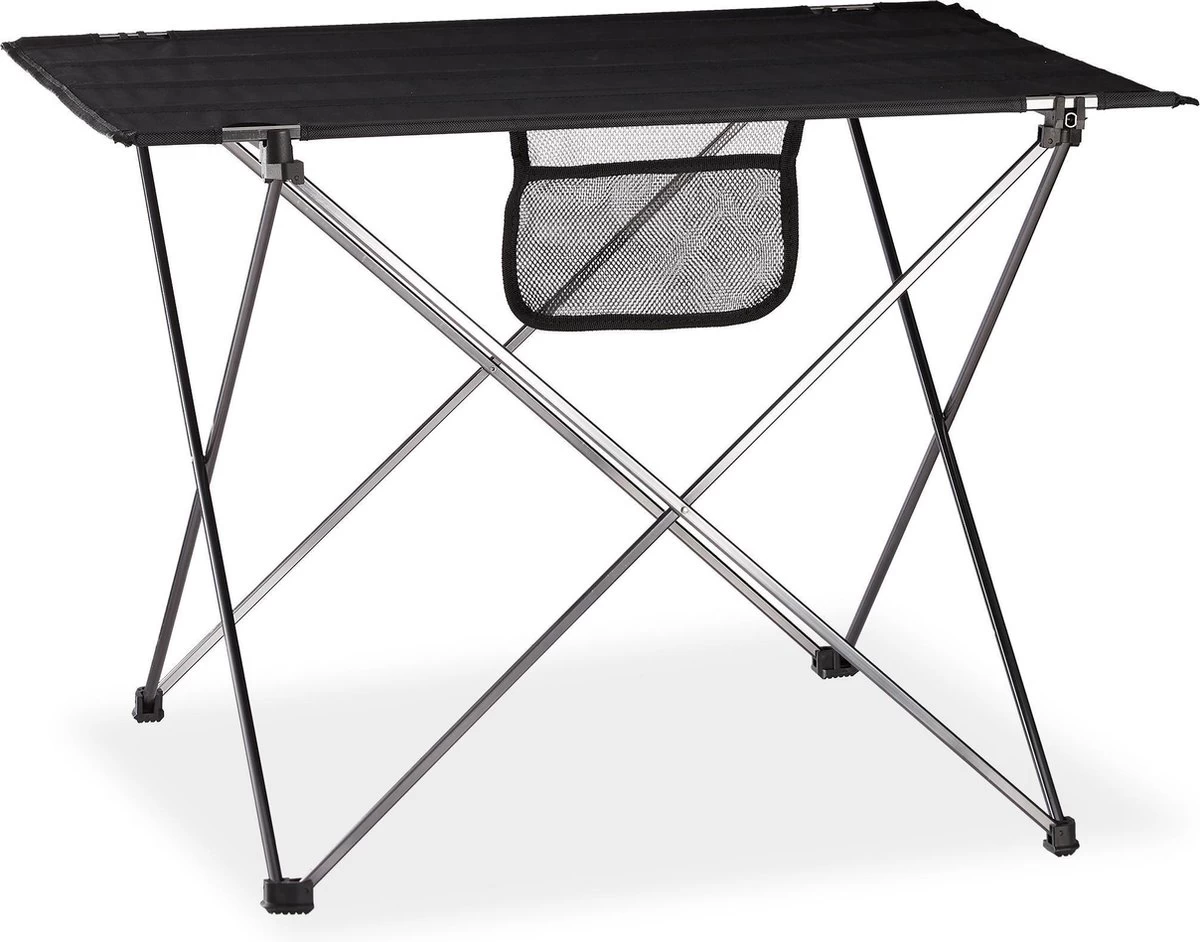 Relaxdays Campingtafel Inklapbaar - Kampeertafel - Klaptafel - Picknicktafel - Draagzak 8 Relaxdays Campingtafel Inklapbaar - Kampeertafel - Klaptafel - Picknicktafel - Draagzak - Afbeelding 8