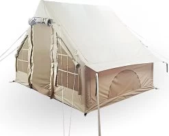 Opblaasbare Vier Persoons Tent Beige 300x200x210 Cm 26 Opblaasbare Vier Persoons Tent Beige 300x200x210 Cm -Campingwinkel 1200x960