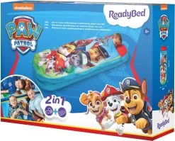 Paw Patrol ReadyBed Luchtbed + Slaapzak + Kussen - Blauw - 150x62x20 -Campingwinkel 1200x967