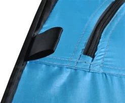 Merkloos 4 In 1 Pop-up Douchetent Voor Omkleden, Douchen, Toilet En Opslag - 1 Persoons Tent - Camping Douche En Omkleedtent - Inclusief Haringen En Draagtas - 190 X 110 X 110 Cm Blauw -Campingwinkel 1200x990