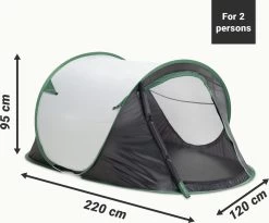 JEMIDI Tweepersoons Pop-up Tent - Opgooitent, Werptent Voor 2 Personen - Ideaal Als Festivaltent Of Kampeertent - Verschillende Kleuren 29 JEMIDI Tweepersoons Pop-up Tent - Opgooitent, Werptent Voor 2 Personen - Ideaal Als Festivaltent Of Kampeertent - Verschillende Kleuren -Campingwinkel 1200x994 1
