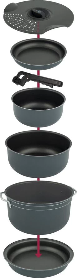 Bo-Camp Pannenset - Camping - 7-delig - Aluminium -Campingwinkel 333x1200