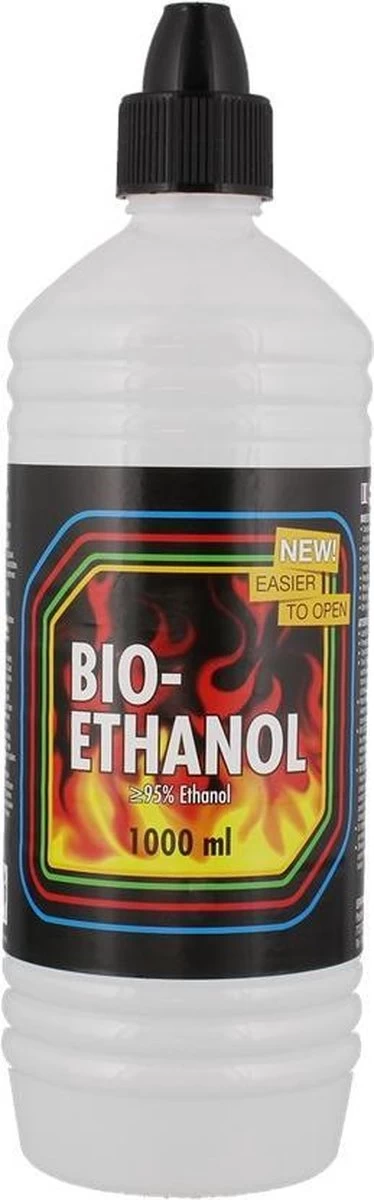Merkloos Bio-Ethanol - 1 Liter Per Fles - Lampolie & -gels - 'bio Ethanol 1 Liter' 1 Merkloos Bio-Ethanol - 1 Liter Per Fles - Lampolie & -gels - 'bio Ethanol 1 Liter'