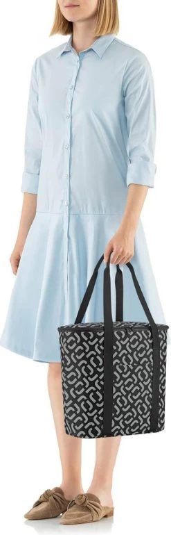 Reisenthel Thermoshopper Koeltas - 15L - Signature Black Zwart -Campingwinkel 385x1200 1