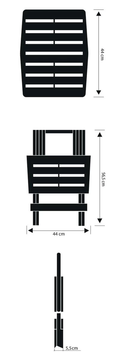 GENERIC Bijzettafel Adige Wit Kunststof 45x43x50cm 6 GENERIC Bijzettafel Adige Wit Kunststof 45x43x50cm - Afbeelding 6