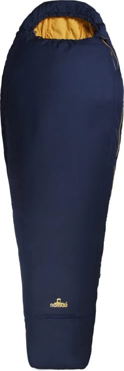 NOMAD Inca 750 - Mummy Slaapzak - 210 X 80/50 - Donkerblauw -Campingwinkel 401x1200