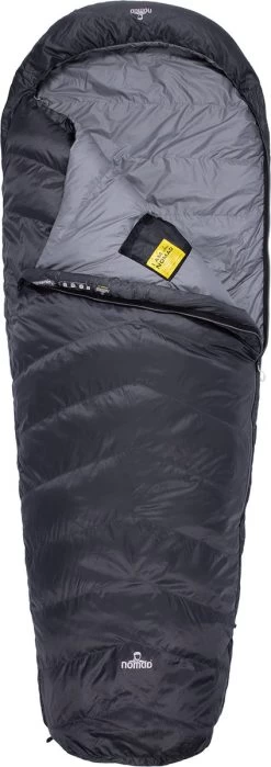NOMAD® Taurus 250 Slaapzak | 210x80cm Grijs | Lichtgewicht & Kwalitatief | Slaapzak | Incl Hoes -Campingwinkel 424x1200 1