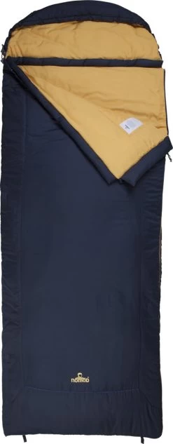 NOMAD® Aztec Comfort Slaapzak | 220x80cm Blauw | Lichtgewicht & Kwalitatief | Dekenmodel Slaapzak | Incl Hoes -Campingwinkel 468x1200