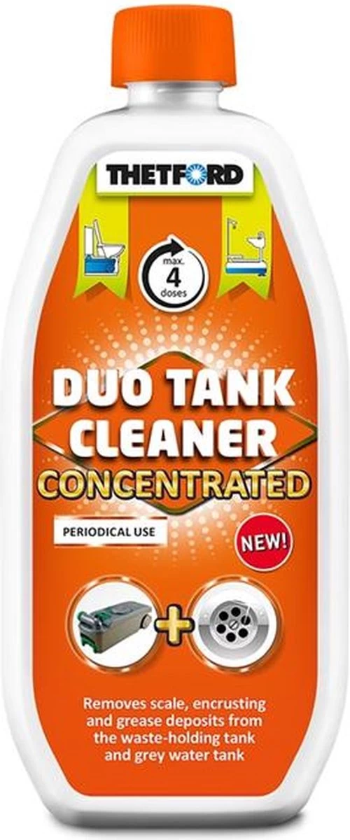 Thetford Duo Tank Cleaner Concentrated Reiniger 800 Ml 3 Thetford Duo Tank Cleaner Concentrated Reiniger 800 Ml - Afbeelding 3