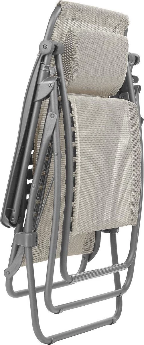 Lafuma RSXA Clip - Relaxstoel - Verstelbaar - Inklapbaar - Zero Gravity - Seigle 2 Lafuma RSXA Clip - Relaxstoel - Verstelbaar - Inklapbaar - Zero Gravity - Seigle - Afbeelding 2