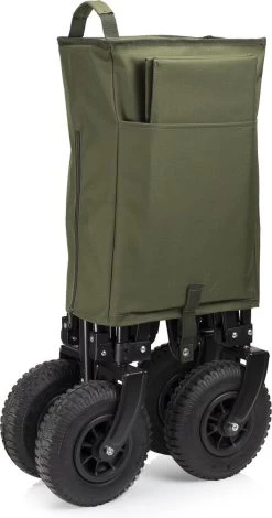 Campart Bolderkar HC-0915 - Opvouwbaar - Bolderwagen Met Stevig Harmonicaframe - Inclusief Opbergtas En Bodemplaat - Groen 9 Campart Bolderkar HC-0915 - Opvouwbaar - Bolderwagen Met Stevig Harmonicaframe - Inclusief Opbergtas En Bodemplaat - Groen -Campingwinkel 631x1200