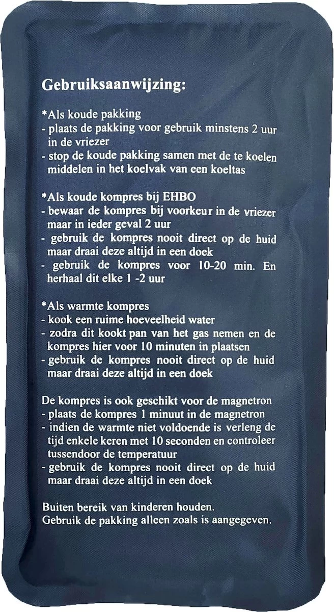 Platte Koelelementen - 3 Stuks - Hot / Cold Pack - 10 X 20 Cm - 180 Gram - Coolpack / Icepack - Voor Bij Blessures / Koeltas 2 Platte Koelelementen - 3 Stuks - Hot / Cold Pack - 10 X 20 Cm - 180 Gram - Coolpack / Icepack - Voor Bij Blessures / Koeltas - Afbeelding 2