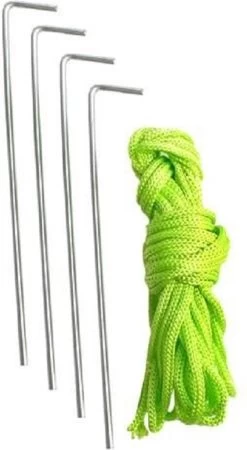 Merkloos 4 In 1 Pop-up Douchetent Voor Omkleden, Douchen, Toilet En Opslag - 1 Persoons Tent - Camping Douche En Omkleedtent - Inclusief Haringen En Draagtas - 190 X 110 X 110 Cm Blauw -Campingwinkel 659x1200