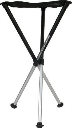 Walkstool - 3-Poots Krukje - Comfort 65 Cm - Verstelbaar - Zwart -Campingwinkel 678x1200 1