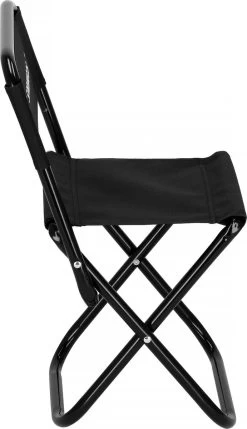 Springos Campingstoel | Kampeerstoel | Vouwstoel | Klapstoel | Zwart -Campingwinkel 691x1200