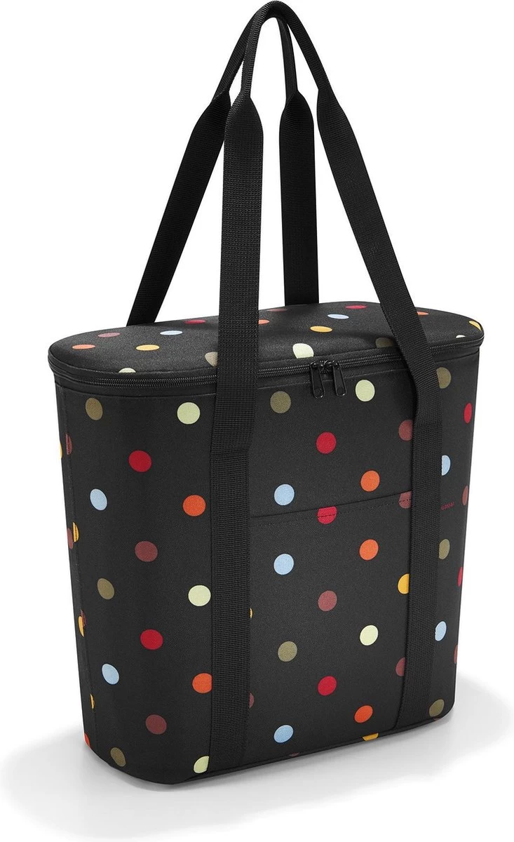 Reisenthel Thermoshopper Koeltas - 15L - Dots Zwart 1 Reisenthel Thermoshopper Koeltas - 15L - Dots Zwart