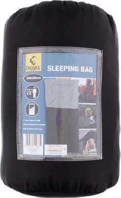 Slaapzak-Froyak (Envelop Model) - Camping Slaapzak - Kampeer Slaapzak - Slaapzak (200x80CM) ROOD -Campingwinkel 735x1200