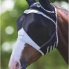 Shires Vliegenmasker Ears - Zwart - Pony
