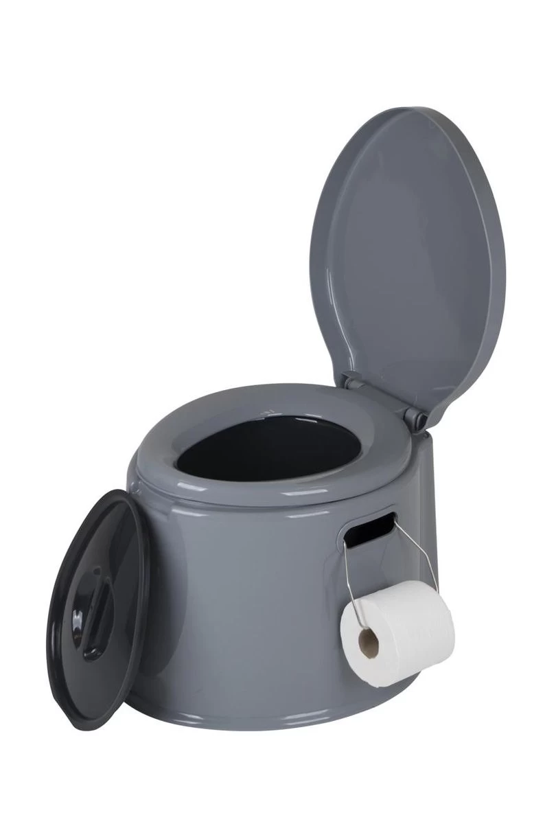 Bo-Camp Draagbaar Camping Toilet - 7 Liter - Grijs 11 Bo-Camp Draagbaar Camping Toilet - 7 Liter - Grijs - Afbeelding 11