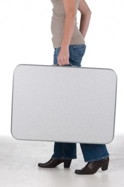 Merkloos Campingtafel - Opklapbaar - 75 X 55 X 70 Cm - Compact - Met Handvat -Campingwinkel 798x1200