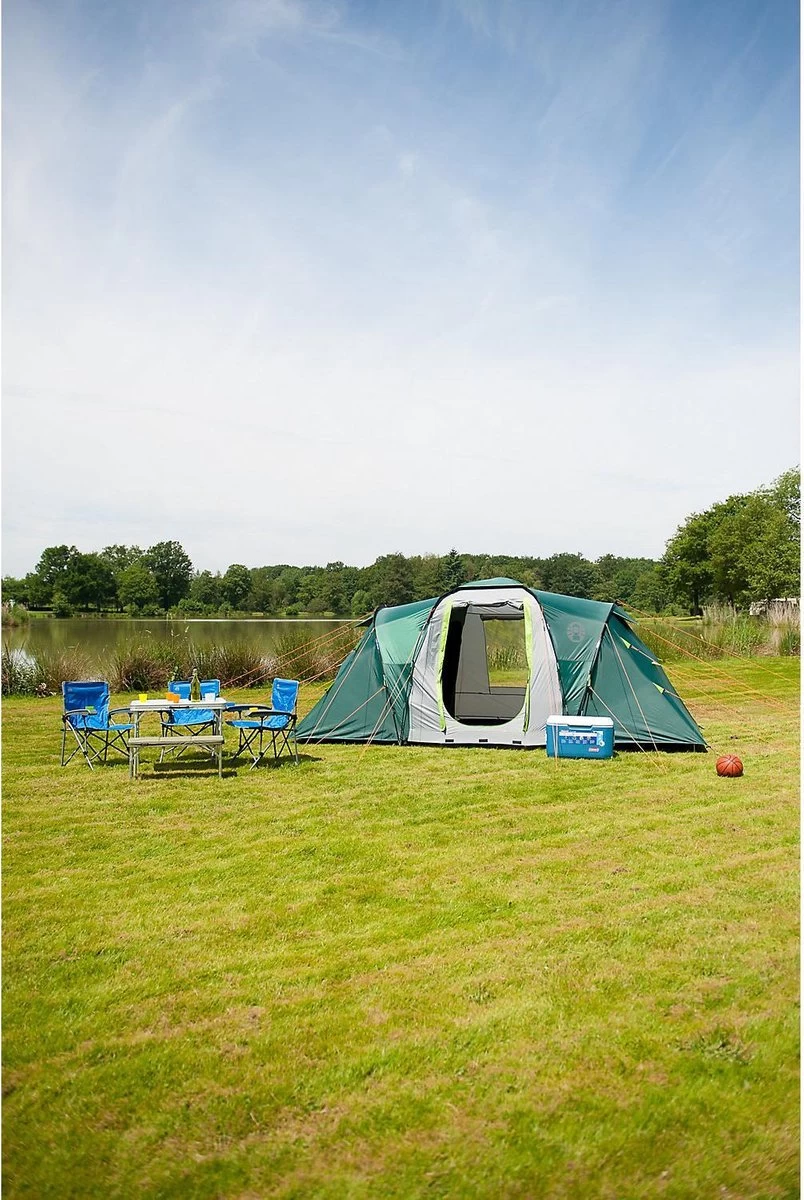 Coleman Spruce Falls 4 Vis-a-Vis Tent - Verduisterend - 4-Persoons 2 Coleman Spruce Falls 4 Vis-a-Vis Tent - Verduisterend - 4-Persoons - Afbeelding 2