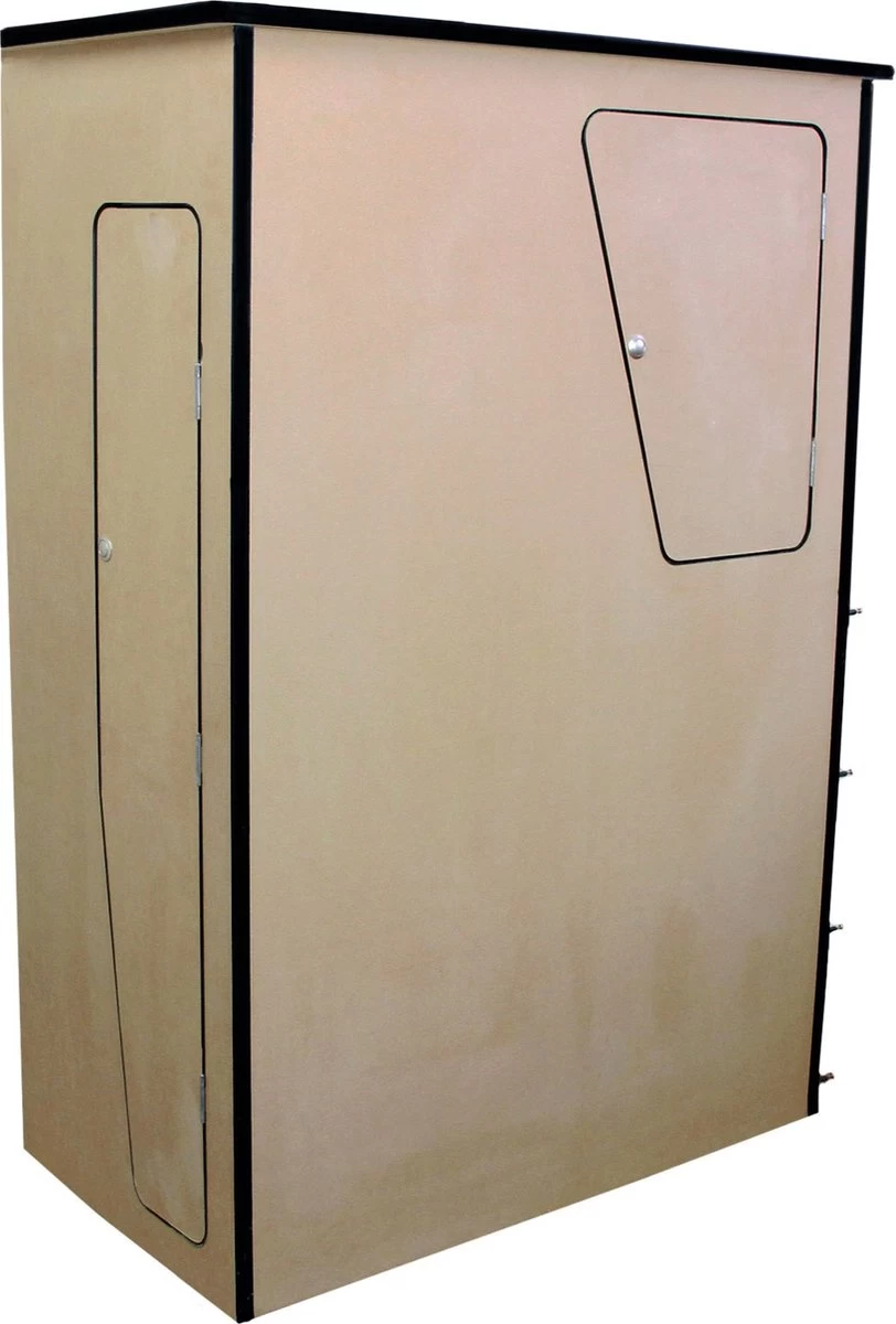 Camper Keuken MDF - Linkerkant EU - Inclusief Kledingstang + Wijnrek - Onbewerkt - Inbouw Kasten Inrichting Kampeerauto Caravan 6 Camper Keuken MDF - Linkerkant EU - Inclusief Kledingstang + Wijnrek - Onbewerkt - Inbouw Kasten Inrichting Kampeerauto Caravan - Afbeelding 6