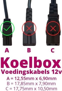Merkloos Koelboxkabel 12V Voedingskabel Koelbox - 2 Meter 9 Merkloos Koelboxkabel 12V Voedingskabel Koelbox - 2 Meter -Campingwinkel 819x1200