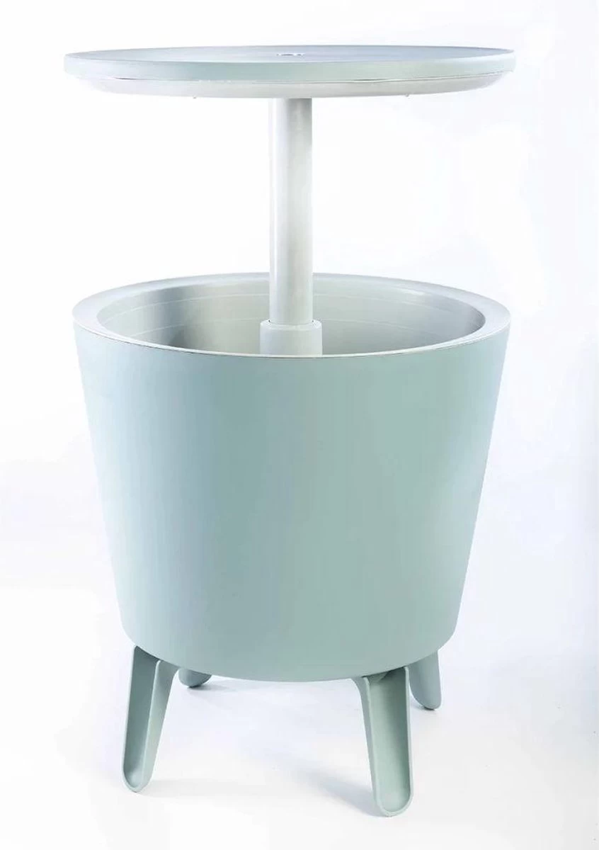 Keter Cool Bar - 3-in-1 - 49.5x49.5x84.5 Cm - Blauw 1 Keter Cool Bar - 3-in-1 - 49.5x49.5x84.5 Cm - Blauw