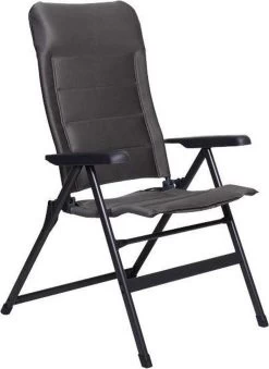 Travellife Barletta Comfort Stoel Antraciet / Donkergrijs -Campingwinkel 875x1200 1
