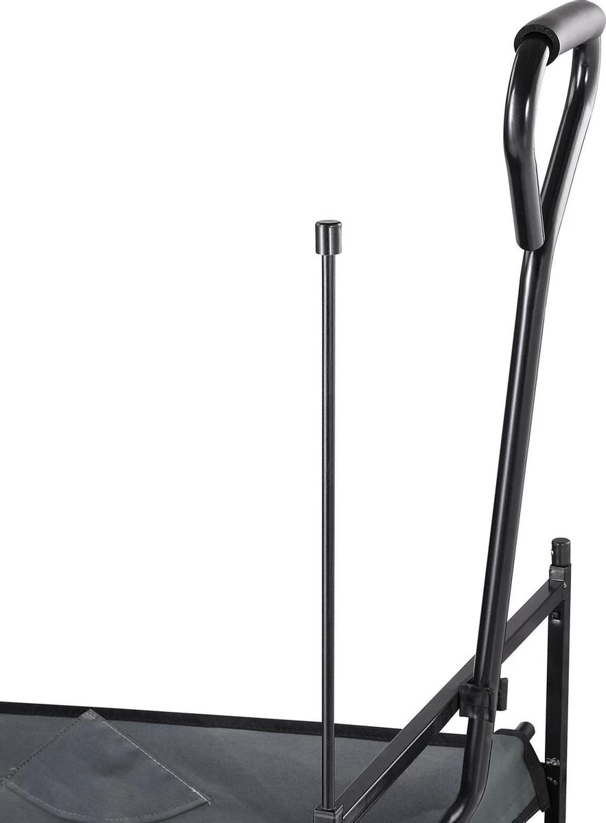 Monzana Bolderkar Opvouwbaar - 100 Liter - Met Afneembaar Dak Grijs 9 Monzana Bolderkar Opvouwbaar - 100 Liter - Met Afneembaar Dak Grijs - Afbeelding 9