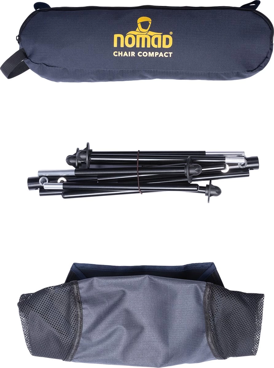 NOMAD® Campingstoel Compact | Ultra Lichtgewicht | Gemakkelijk Meenemen | Supersterk | Comfortabel | Snel Op Te Zetten 10 NOMAD® Campingstoel Compact | Ultra Lichtgewicht | Gemakkelijk Meenemen | Supersterk | Comfortabel | Snel Op Te Zetten - Afbeelding 10