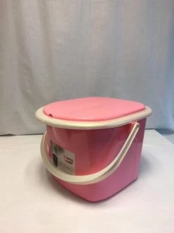 Branq Toiletemmer Draagbaar Met Deksel - 15,5L - Roze 8 Branq Toiletemmer Draagbaar Met Deksel - 15,5L - Roze -Campingwinkel 899x1200 9