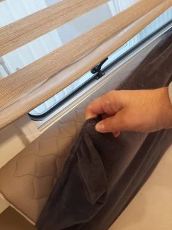 Bankhoes Voor Camper / Mobilhome / Caravan Carré Stretch Badstofhoes Per Stuk Kleur Antraciet Universeel Model -Campingwinkel 900x1200 8