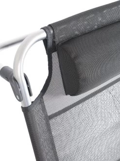 Bo-Camp Beach Chair - Monaco - Aluminium - Grijs -Campingwinkel 902x1200