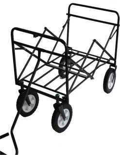 Rijoka Opvouwbare Bolderkar/Bolderwagen - Telescopische Stang | Zwart -Campingwinkel 927x1200 7