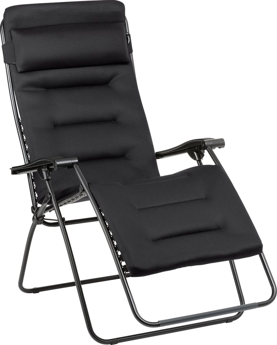 Lafuma RSX XL Clip Air Comfort - Relaxstoel - Verstelbaar - Inklapbaar - Zero Gravity - Acier 1 Lafuma RSX XL Clip Air Comfort - Relaxstoel - Verstelbaar - Inklapbaar - Zero Gravity - Acier