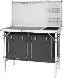 Campart Campingkeuken KI-0757 – Complete Keuken En Campingkast – Opvouwbaar En Inclusief Draagtas - Grijs 19 Campart Campingkeuken KI-0757 – Complete Keuken En Campingkast – Opvouwbaar En Inclusief Draagtas - Grijs -Campingwinkel 969x1200 3