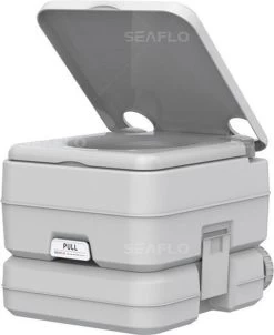 SeaFlo Portable Toilet - Meeneembaar Toilet - Draagbaar Toilet - Chemisch Toilet 10liter - Camping Toilet 10l - WC