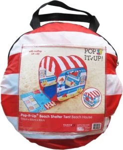 Pop-Up Strandtent: Beach Hut - Speeltent -Campingwinkel 986x1200